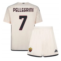 AS Roma Lorenzo Pellegrini #7 Replica Away Minikit 2023-24 Short Sleeve (+ pants)